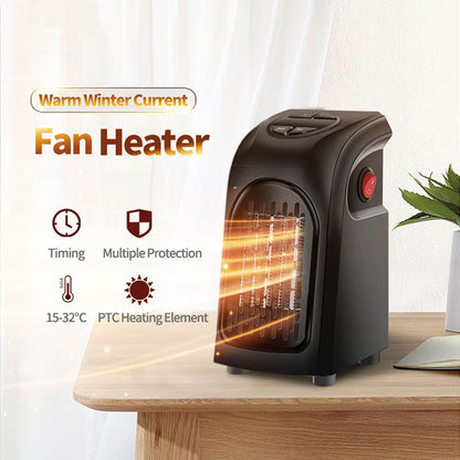 Winter Air Heater Fan Heater Electric Home Heaters Mini Room Air Wall